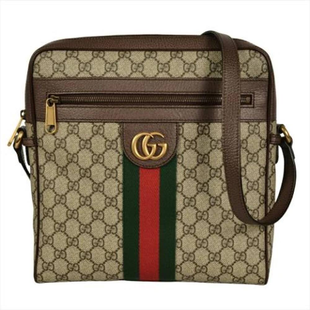 Gucci Vintage Pre-owned 547934 Skuldertaske - Vintage - unisex - Brun - ONE SIZE - Uld