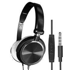 Over Ear Høretelefoner Trådløse Hovedtelefoner Med Mikrofon Bas Hifi Lyd Musik Stereo Øretelefon Til Iphone Xiaomi Sony Hu Pc  (FMY)