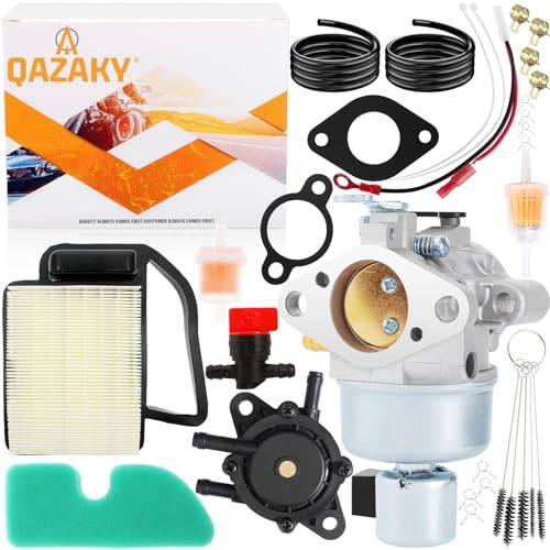 QAZAKY 20-853-33-S förgasare kompatibel med Kohler SV470 SV471 SV480 SV530 SV540 SV541 SV590 SV591 SV600 SV601 SV610 SV620 CV460 CV490 91 CV44 92 CV493 12 20 853 01-S 02-S 14-S 16-S 42-S 43-S 117-S