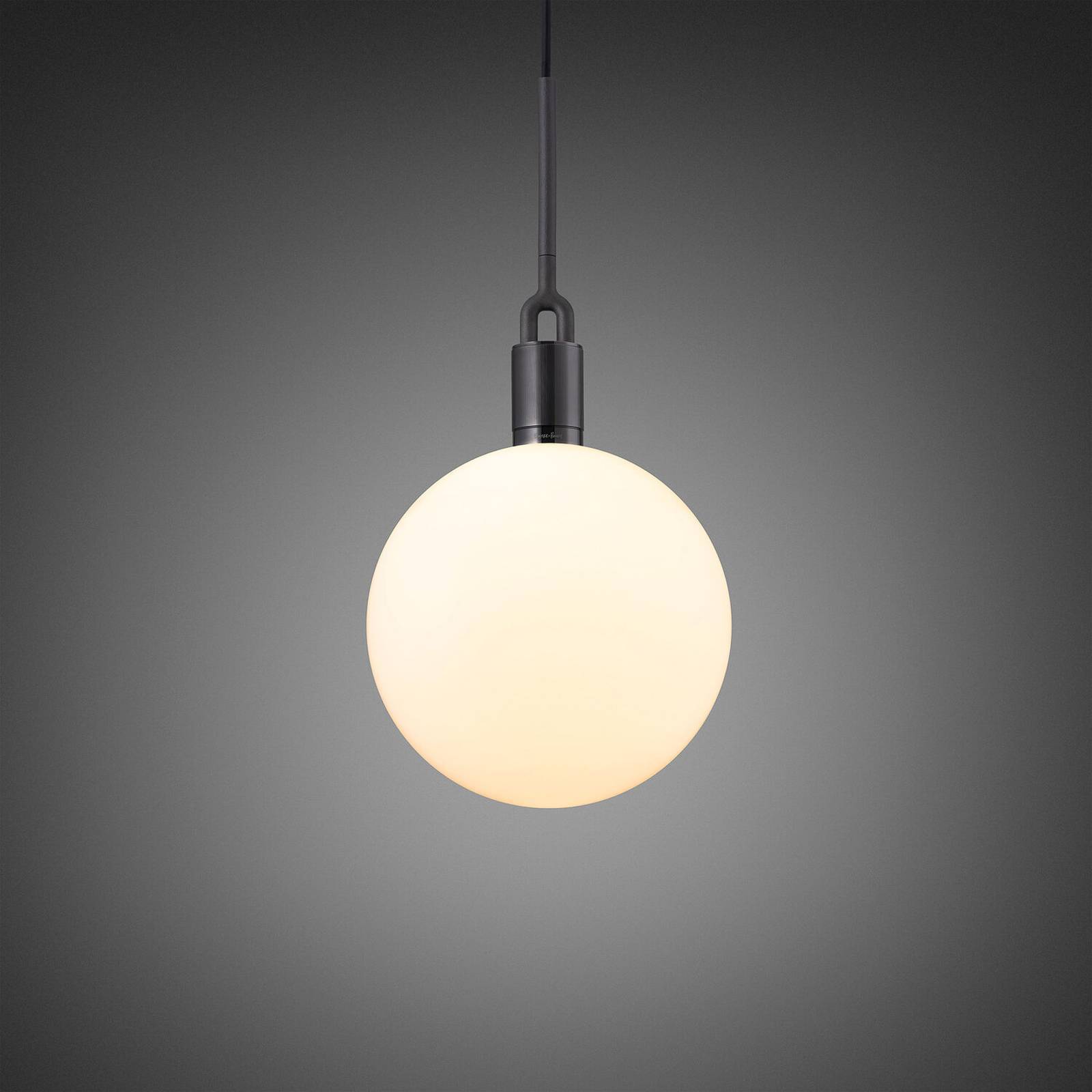 Buster + Punch Glas pendellampa Forked, dimbar, Aluminium / grå / zink, Vardagsrum / matsal, Metall, Pendellampa