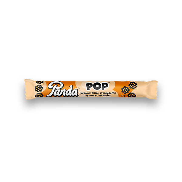 Panda Pop Creamy Toffee Liquorice 22g Restparti