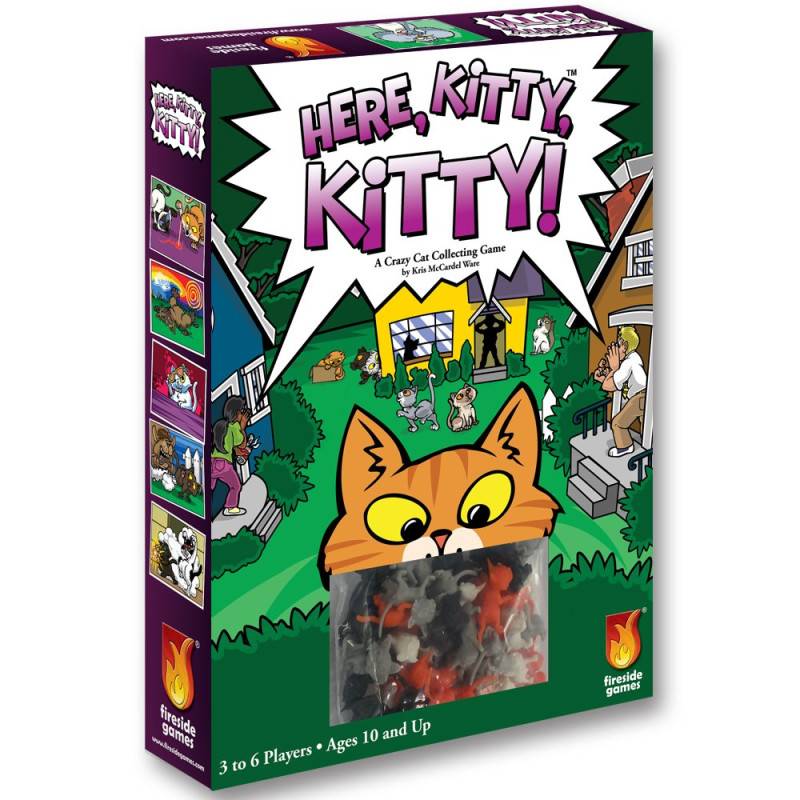 Unbekannt Fireside Games FSG02002 Brettspiel Here, Kitty
