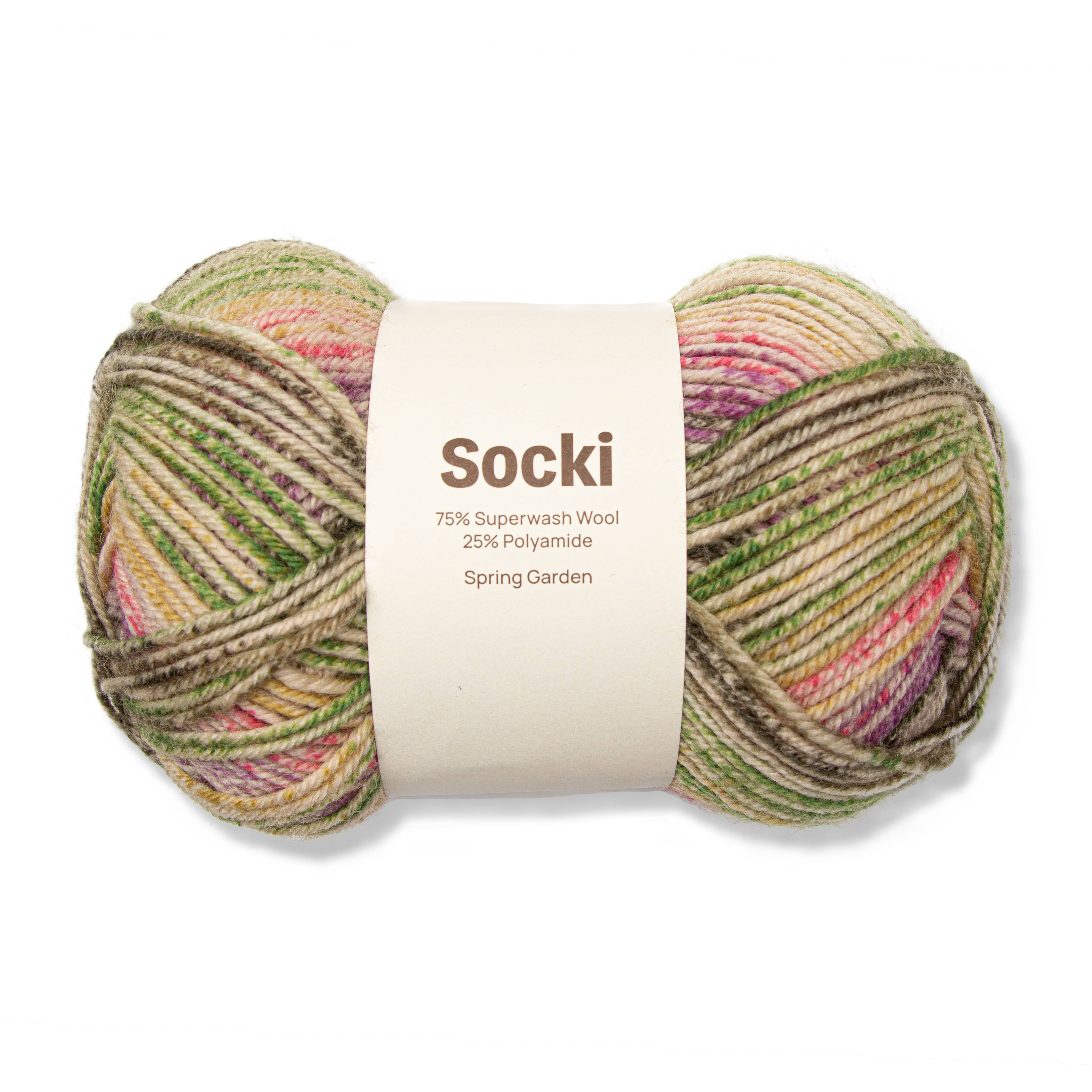 Socki Garn Ullmix 100 g Spring Garden B029 Adlibris