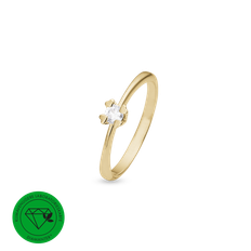 Ring 8K Lg Diamant 0,20Ct