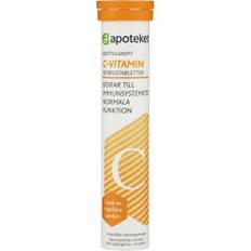 Apoteket C-vitamin Ingefära/Apelsin Brus, 20 st