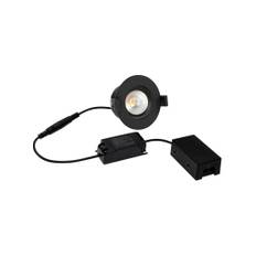 Hilux D3 Tilt360 indbygningsspot, 6W, 2700K, sort