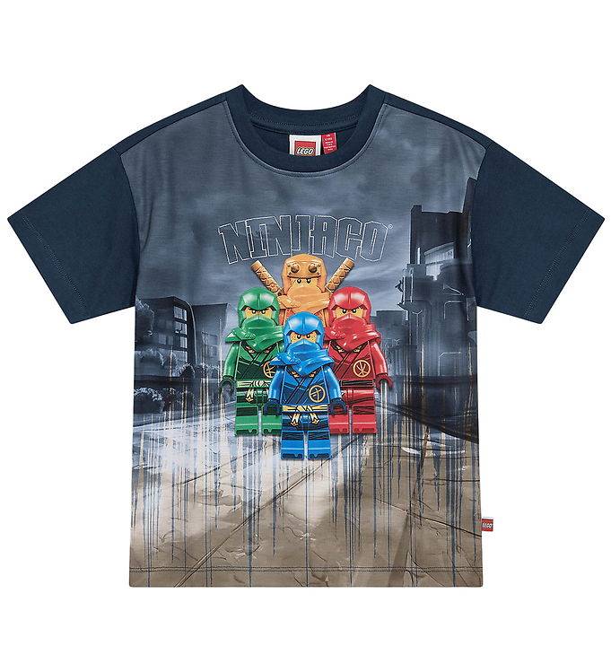 LEGO® Ninjago T-shirt - LWTaj 311 - Marinblå - LEGO® Wear - 7 år (122) - T-shirt