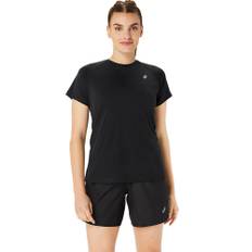 Official Store Exclusive Running Apparel Running Short Sleeve Top XL PERFORMANCE BLACK [Asics] Women's