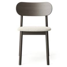 Decotique Elephant Stol Mörk Ek / Vit Bouclé - Stolar Massiv Ek Vit Bouclé - 375905-375899