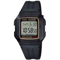 CASIO F-201WA-9AJH [Standard Watch] Square Watch Black Resin Digital