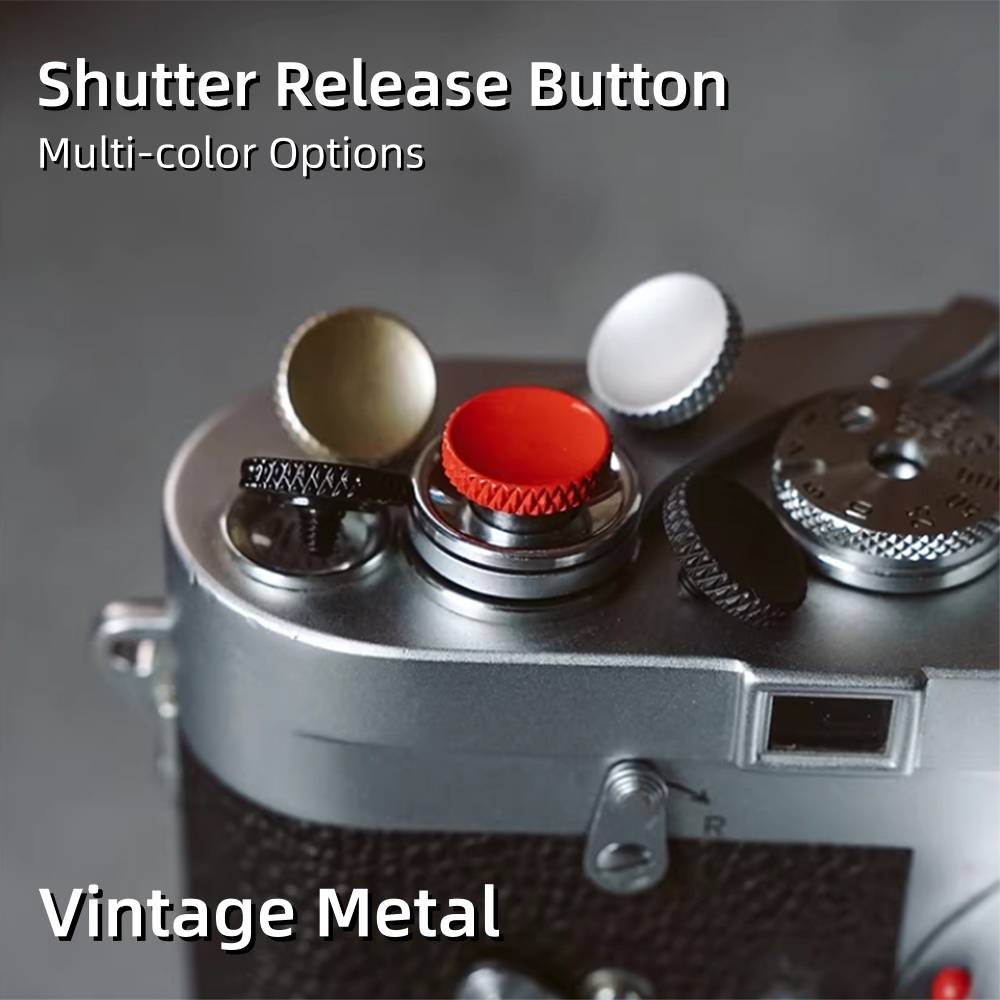 Metal Camera Shutter Release Button for Fuji XT5 XT50 XT30II XM5 XE5 X100VI X100V XT30 XT4 Leica M9 Olympus Nikon ZF Accessories