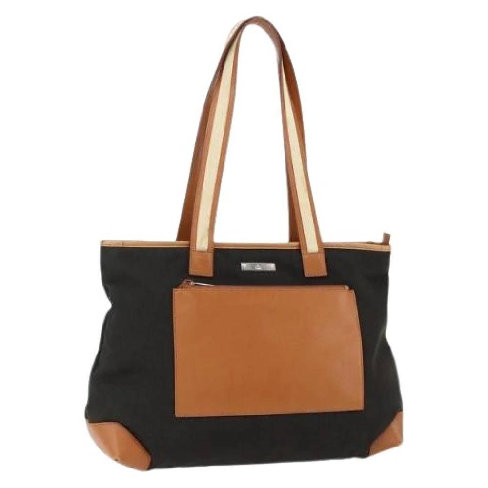 Gucci Vintage Pre-owned Vintage Canvas Tote Bag - Vintage - Dame - Brun - ONE SIZE -