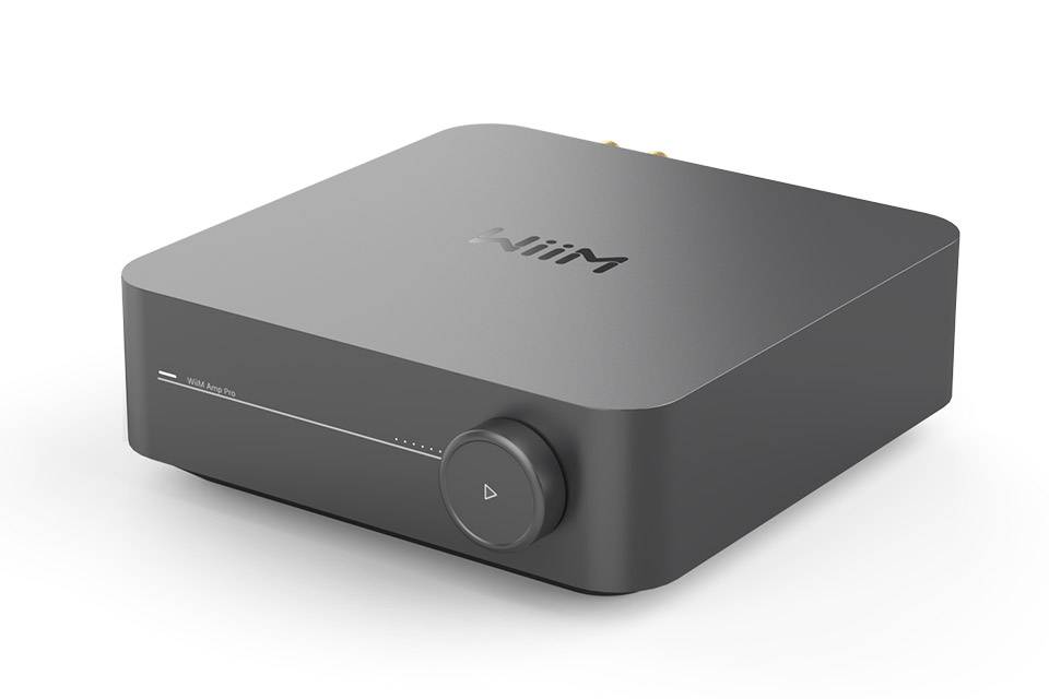 WiiM Amp Pro Streamforstrker: multirumslyd dark grey