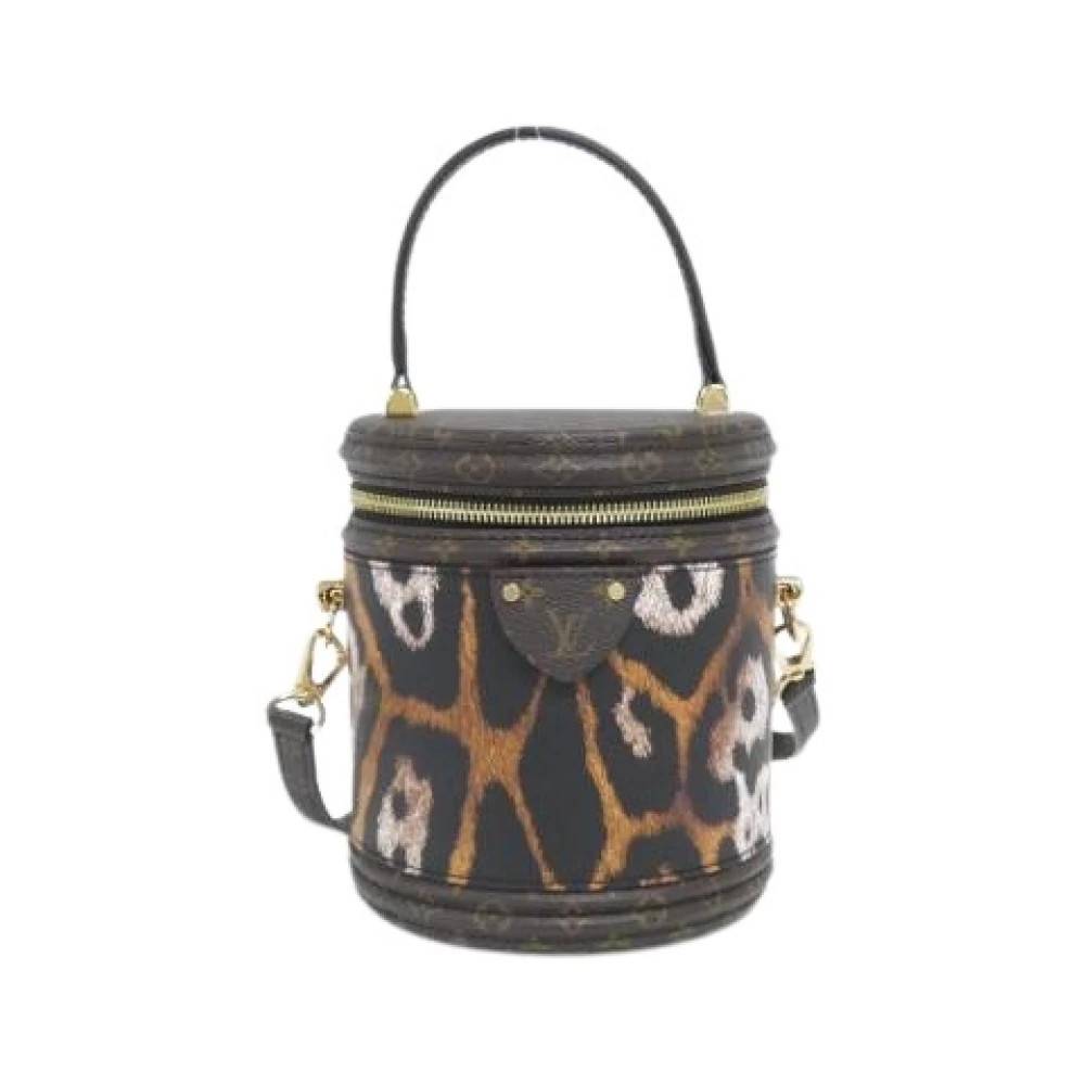 Louis Vuitton Vintage Pre-owned Vintage Bucket Bag - Vintage - Dame - Brun - ONE SIZE - Uld