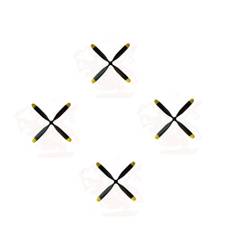 4 st Volantex RC 768-1 Mustang P-51D Warbird RC Aiprlane reservdel 4-bladig 3,0 mm Propel