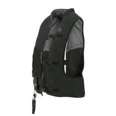 Equitheme AIR2 Airbag Body Protector Säkerhetsväst - Svart Junior L