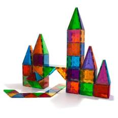 Magna-Tiles Transparenta Färger 100 Delar Magna Tiles Byggsats 43003