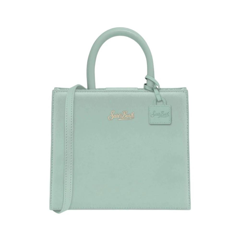Saint Barth Borsa Shop mini strutturata - Tasker - Dame - Grøn - ONE SIZE - Uld