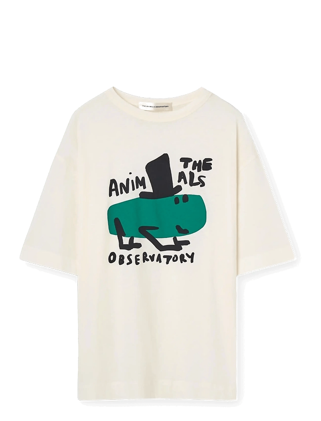 THE ANIMALS OBSERVATORY Collie Kid T-Shirt White Telephone - Cream - 116