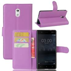 Vilo flip cover Nokia 3 lilla