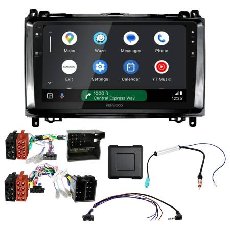 Kenwood DMX80AXS bilstereopakke til Mercedes A-klass, B-klass och Vito/Viano