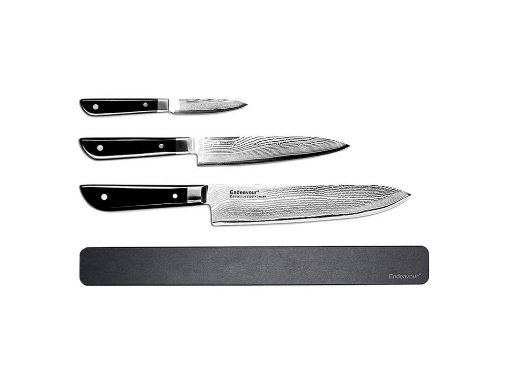 Knivsæt 3stk m/magnet 40 Endeavour 67lag.