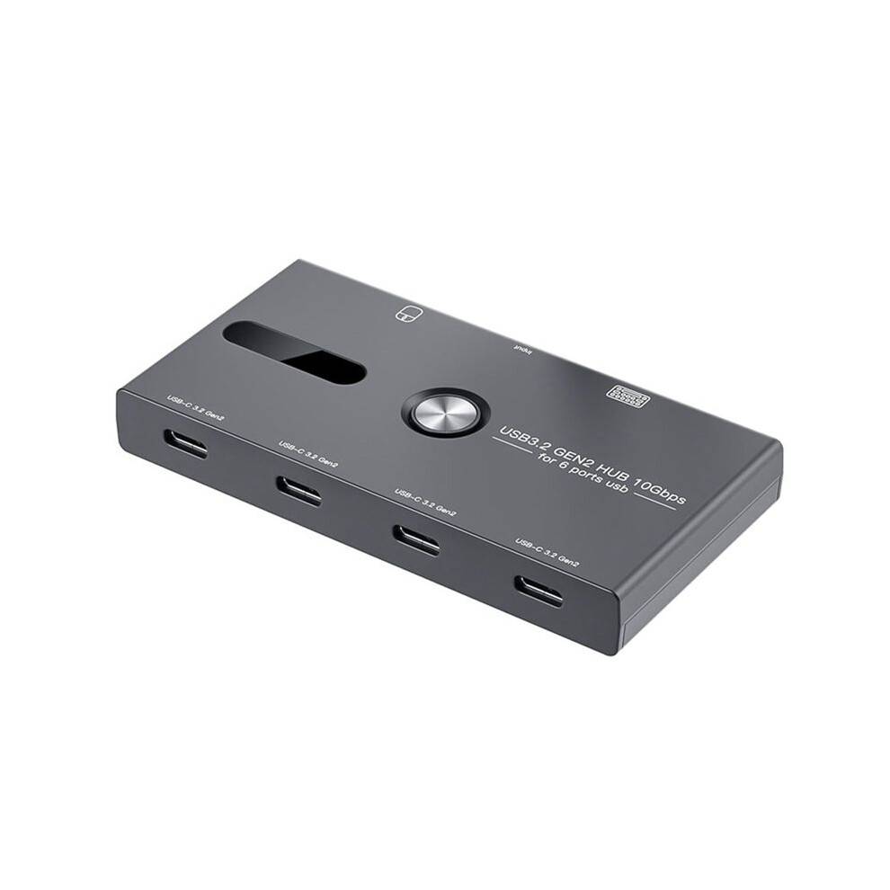 10Gbps USB C Hub, 6 USB C Splitter, USB C to USB C Hub for PC, Laptop,HUB Hub 3.2 Gen2 4-Port USB C Splitter