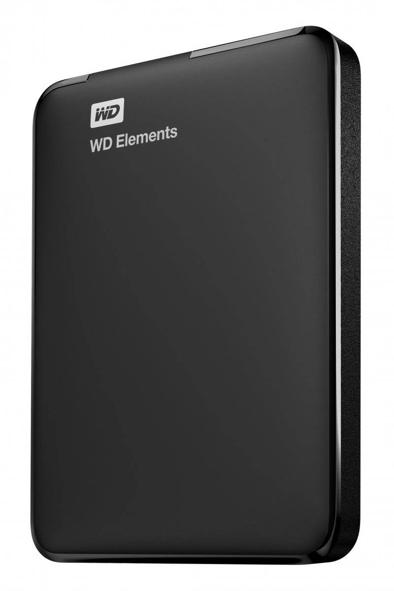Western Digital WD Elements Bärbar extern hårddisk 2 TB 2.5" Micro-USB B 3.2 Gen 1 (3.1 Gen 1) Svart
