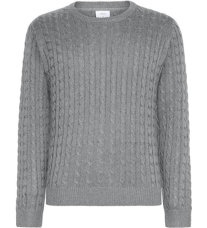 Grunt Bluse - Strik - GrTue - Gråmeleret - Grunt - 14 år (164) - Bluse