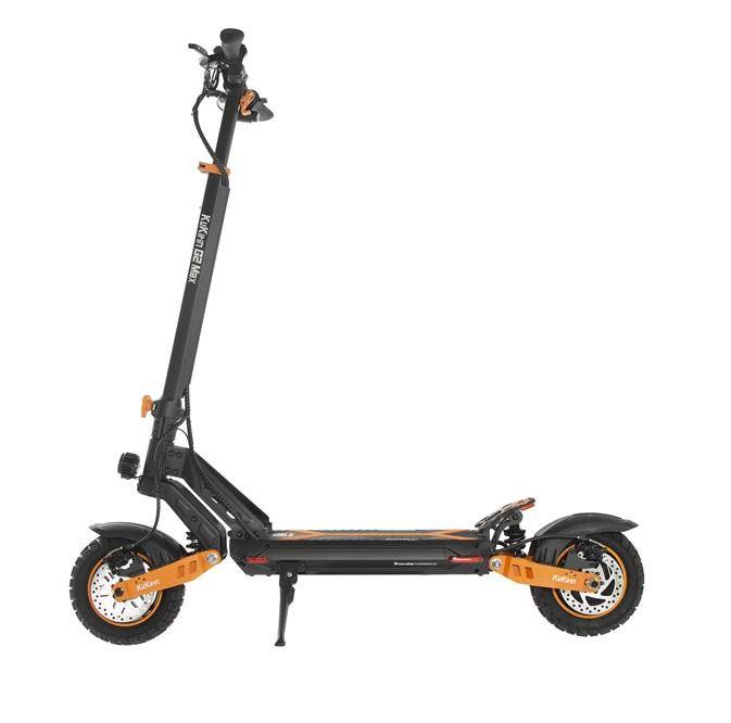 Kukirin G2 MAX 1000W folding electric scooter with 48V 20.8Ah battery, 10-inch tires, 55 km/h top speed, and 80 km range.
