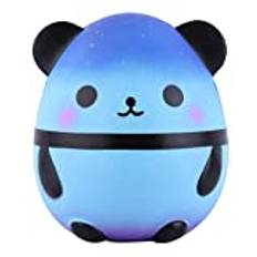 Anboor Kläm leksak Panda ägg Sakta stigande Squishy Antistress Jumbo Doftande Kawaii Lindra Ångest