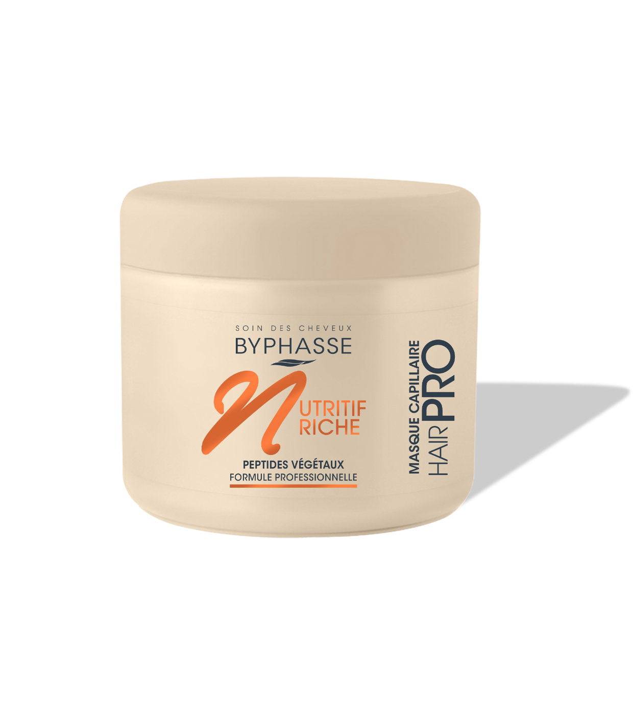 Byphasse Hair Pro , Maschera Crema Trattamento Capelli, Nutritiv Riche, 500 ml