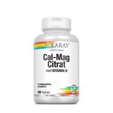 Cal-Mag Citrat med Vitamin D | 180 kapsler