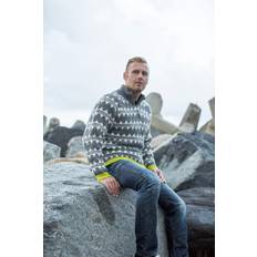 Charm - Islandsk Sweater 100% Uld - Grå