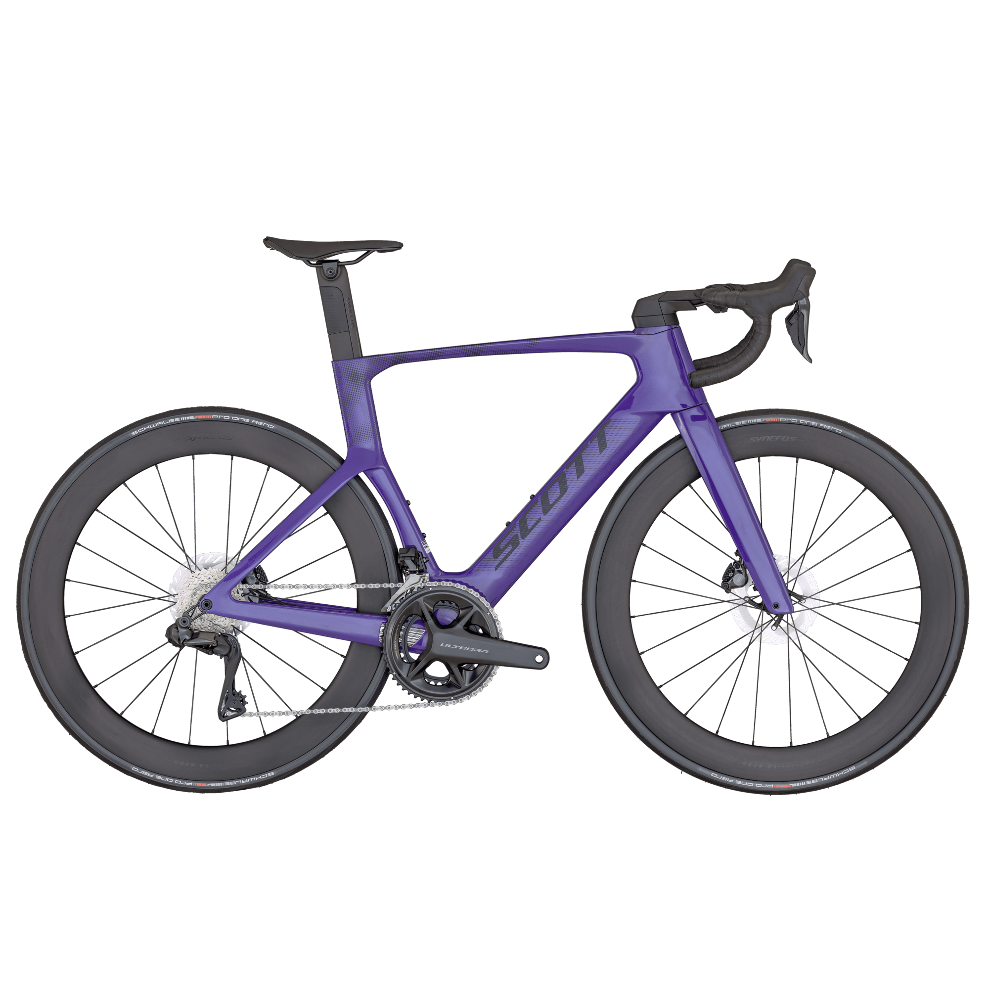 Scott Foil RC 10 2024 - Shimano Ultegra Di2 12sp - Syncros Capital 1.0 Aero 60mm - 070 / XL58 / Ultraviolet Purple