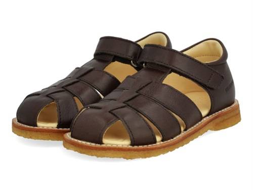 Angulus Sandal Mørkebrun - Str. 29