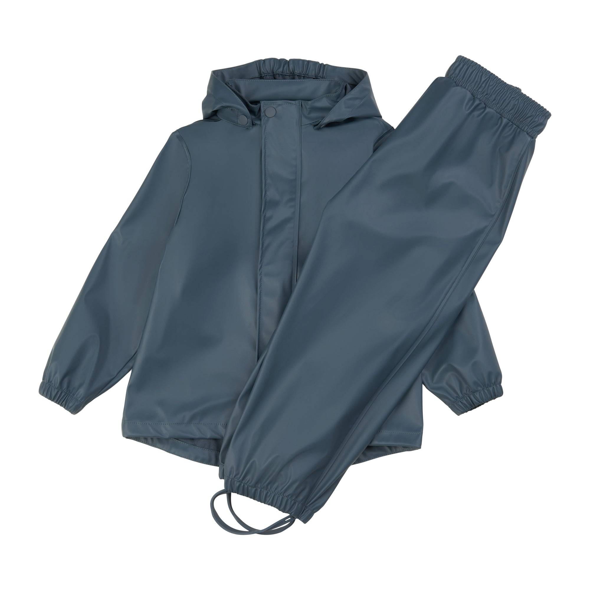 Gerd PU Regnsæt m. regnbukser - Blue Ash - 6Y/116cm