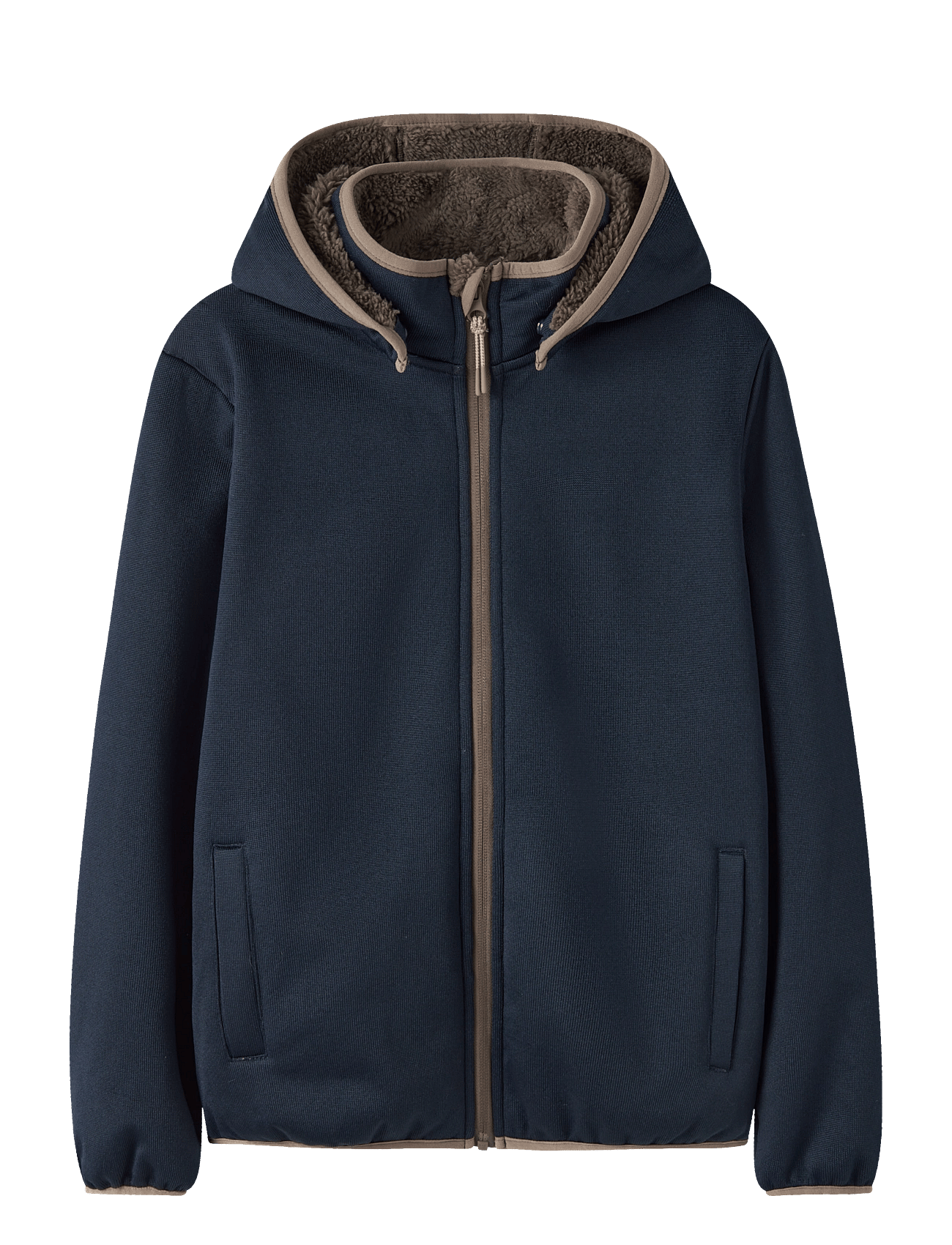 name it Nknmada08 Jacket Solid Fo - Navy - 158