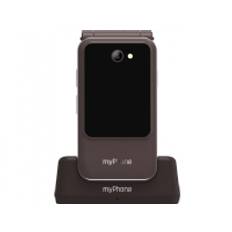 myPhone Harmony LTE Praline Collection | Brown | 2.8+1.44 &quot  | IPS | 48 MB | 128 MB | Single SIM | MicroSD | 3G | Bluetooth | 5.1 | Main camera r