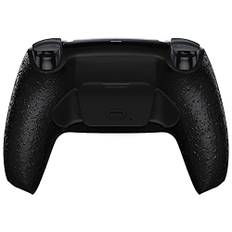 eXtremeRate Konfiguriertes RISE2.0 Remap Kit für ps5 Controller BDM-010/020 Model, Remapper Board&Ergonomic Backplate Gehäuse&Rücktasten Back Paddles Umbau Set für ps5 Controller-Texturiert Schwarz