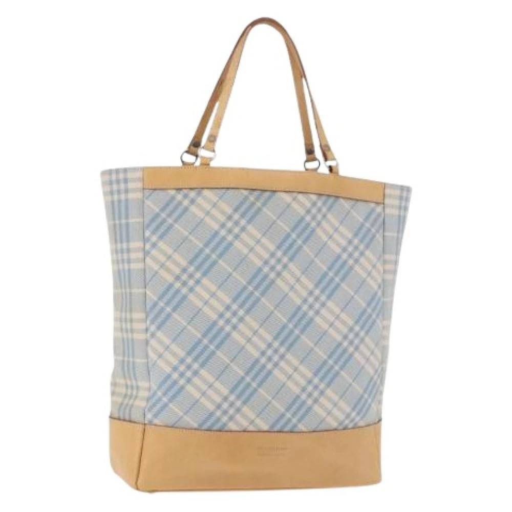 Burberry Vintage Pre-owned Vintage Tote Bag - Vintage - Dame - Flerfarvet - ONE SIZE - Læder