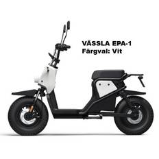 VÄSSLA EPA-1 Elmoped 45 km/h Klass 1 (Färg: Vit, Batteristorlek: 30Ah)
