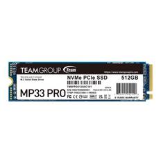 Team Group MP33 Pro - SSD - 512 GB - intern - M.2 2280 - PCIe 3.0 x4 (NVMe)