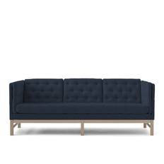 Erik Jørgensen EJ315-3 Sofa - Sæbe Eg/Mørkeblå