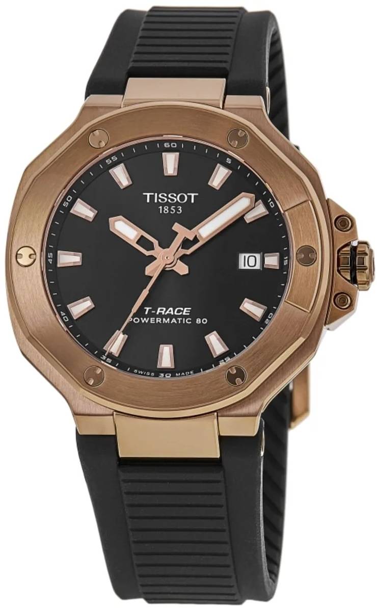 Tissot Herreur T141.807.37.051.00 T-Race Sort/Gummi Ø41 mm