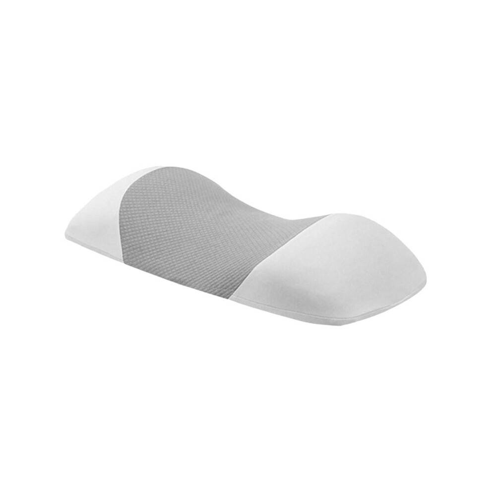 Memory Foam Pillow Multi-Functional Sleeping Pillow Support Leg Cushion Lumbar Extension Pillows Back Sleepers Gray