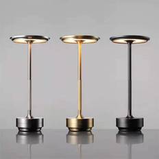 Trådløs skrivebordslampe, dæmpbar, metal, USB-opladning, skrivebordslampe -1st-WELLNGS