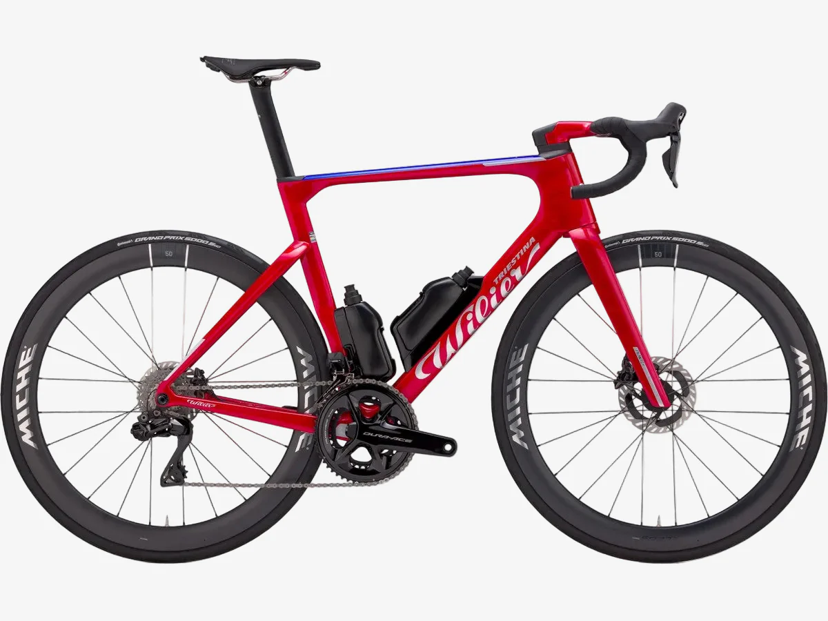 Wilier Filante SLR ID2 2026 - Shimano DURA ACE Di2 R9270 2x12 - MICHE WSET KLEOS RD50 - 184 / xs / f32 firelight red (xs)