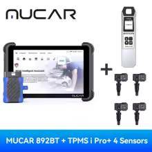 Livstids gratis uppdatering MUCAR 892BT AI-assisterat OBD2-diagnostikverktyg CAN FD/DOIP OBD 2-skanner Alla system 35 Återställningar ECU-kodning svar