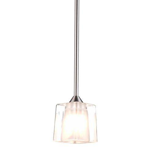 Pendel 06 psm lighting - 120 cm stang + glas / POLERET MESSING STANG / 230V G9